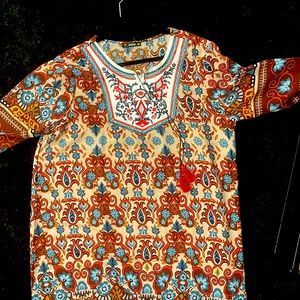 Shein Patterned Casual Dress